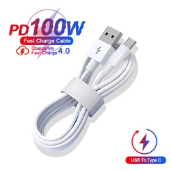 USB C타입 케이블, 샤오미 11 12 13 14 레드미 노트 13 프로 터보 초고속 충전, 화웨이 아너 POCO OPPO 데이터 코용, 100W 6A