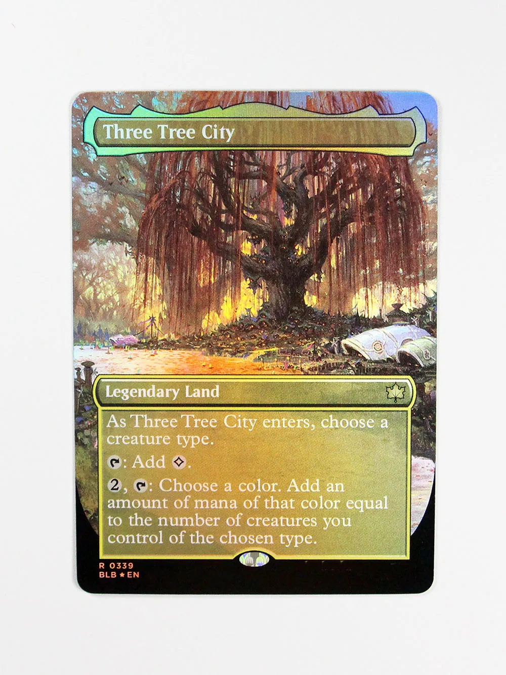 Three Tree City BLB Foil 1 juego Magical Proxys, juego de cartas de calidad negra, juego de mesa de reunión, tarjetas comerciales, Proxy