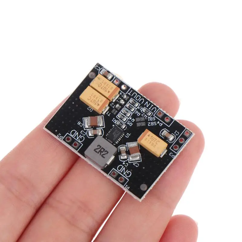 TPS63020 2.5V 3.3V 4.2V 5V Lithium Battery Automatic Step Up Down Module XL63020 Microcontroller Power Low Ripple