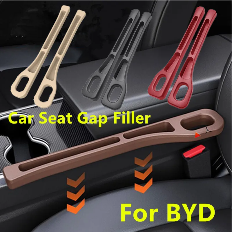 Seggiolino auto Console centrale Side fessura a prova di perdite Organizer Filler Strip per BYD ATTO3 EV Han DM Song PLUS Qin PRO Seal EA1 F0 G3