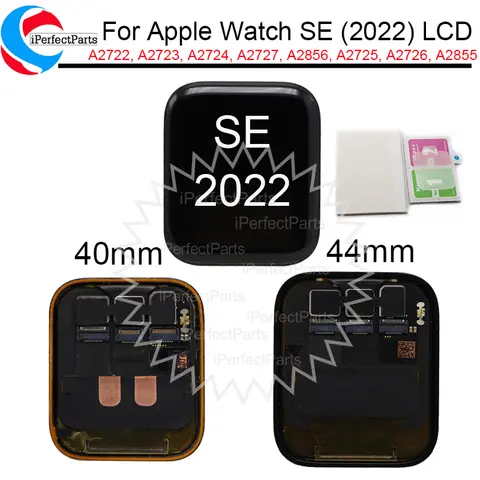 Dla Apple Watch SE 2022 SE2 SE 2 LCD A2724 A2725 Wyświetlacz Panel dotykowy Ekran Digitizer Dla Apple Watch SE2 40mm/44mm LCD