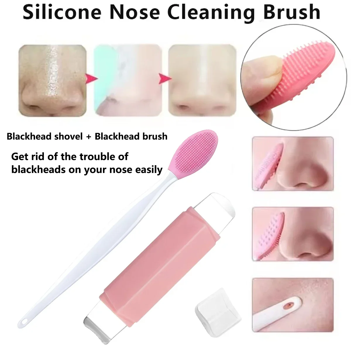 Blackhead and Whitehead Removal Tool for Nose and Face - Skin Pore Cleaner Skin Care Tools for Women view 4