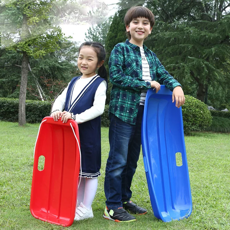 Children's thickened grass board, single sandboard, double snow wear-resistant skis
