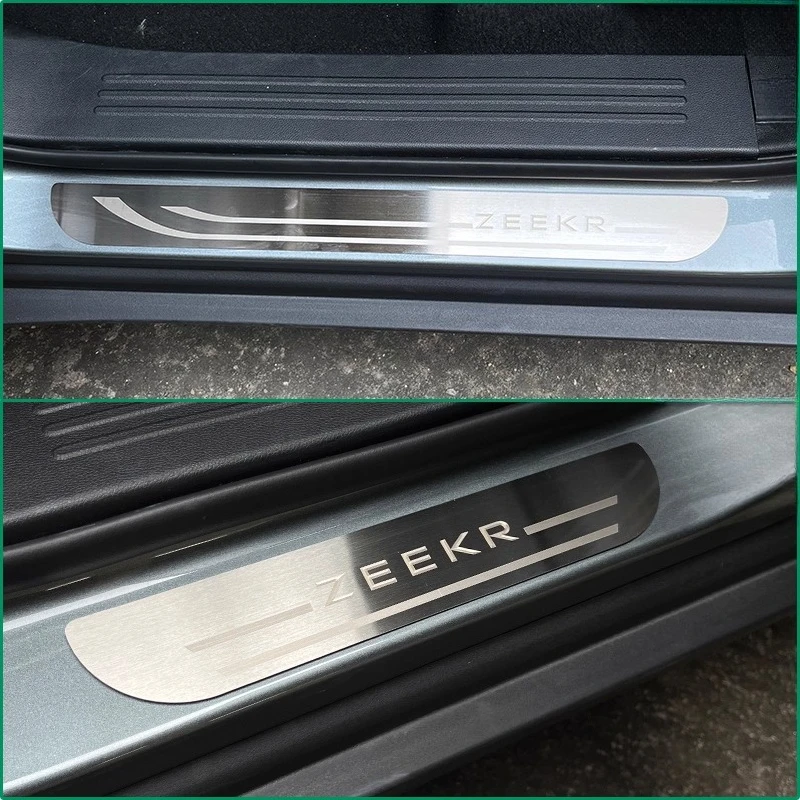

For ZEEKR X/001/007/7X Interior modification welcome step stainless steel plate threshold strip car specific accessories