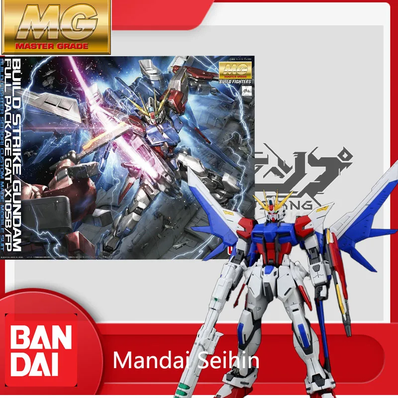 

В наличии подлинная Bandai OriginalMG 1/100 Creation Strike Gundam аниме фигурки в сборе игрушки подарочная коллекция модель Ornamen