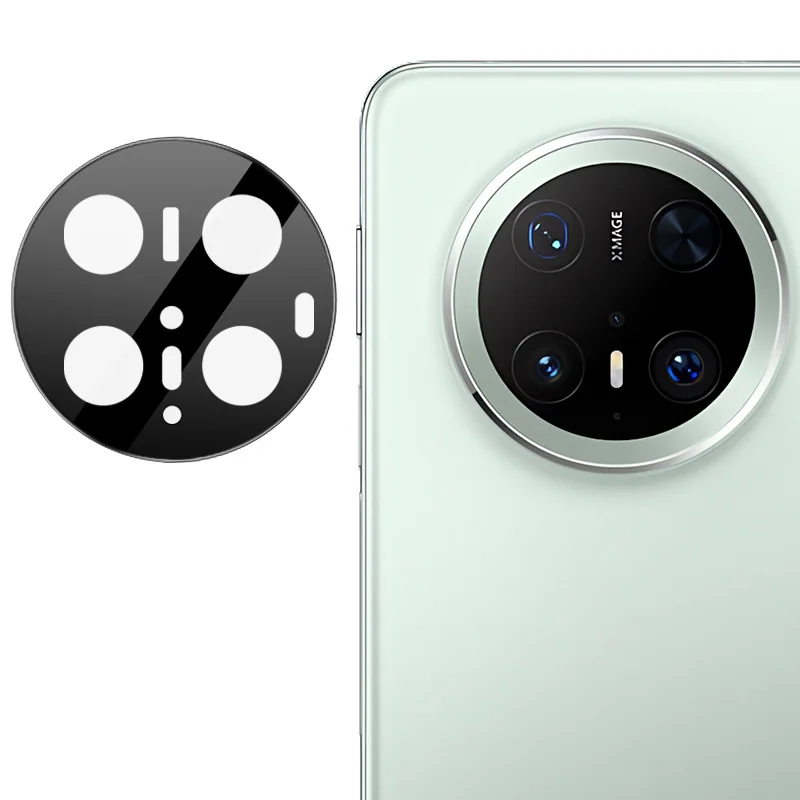 

IMAK для Huawei Mate 70 Pro+/70 Pro Защитная пленка для объектива камеры из закаленного стекла HD Прозрачная пленка для объектива (черная версия)