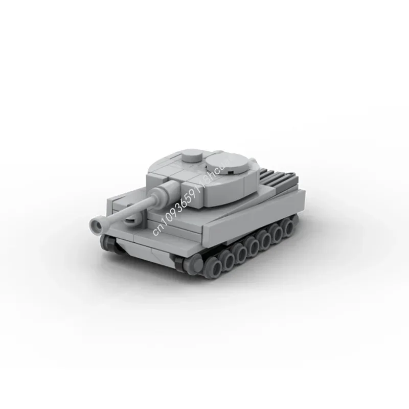 115pcs MOC Mini Tiger Tank Systemed Model Building Blocks Festivals Gifts Architecture Assemble Toy Education Birthday