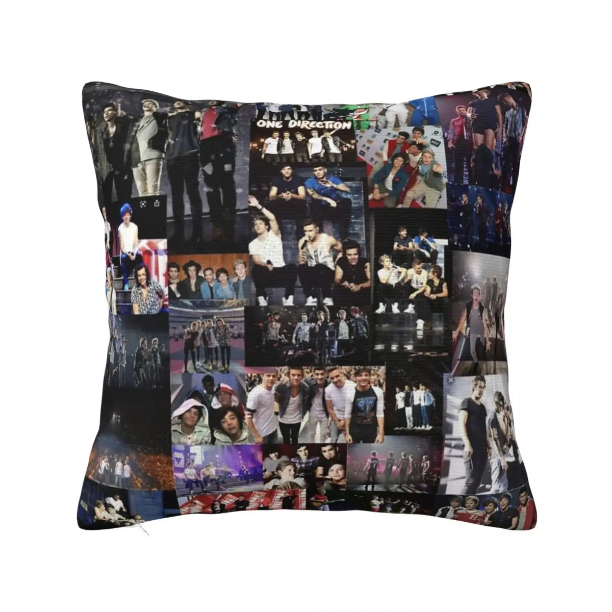 Decorative Pillowcase One Infection Directions Band Merch Bedroom Vintage Collage Throw Pillow Case Cover Square Multi Size