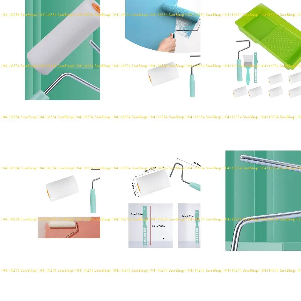 O conjunto rolos p9fb 13pcs inclui rolos composto 2 polegadas e acessório portátil para e