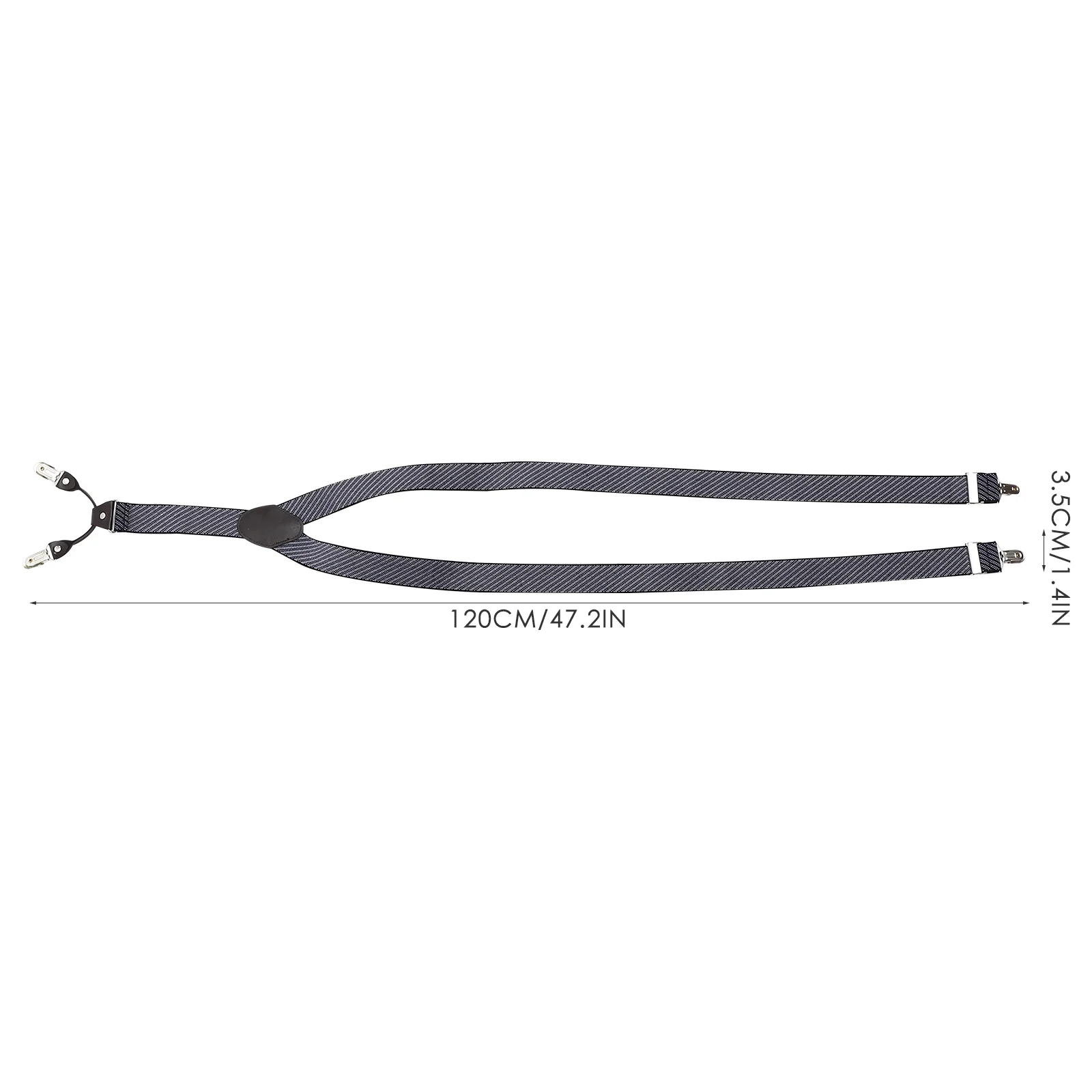 

Heavy Duty Suit Suspender Elastic Comfortable Adjustable Mens Suspender for Men Jean Pant Strap Heavy Duty Elastic Strap