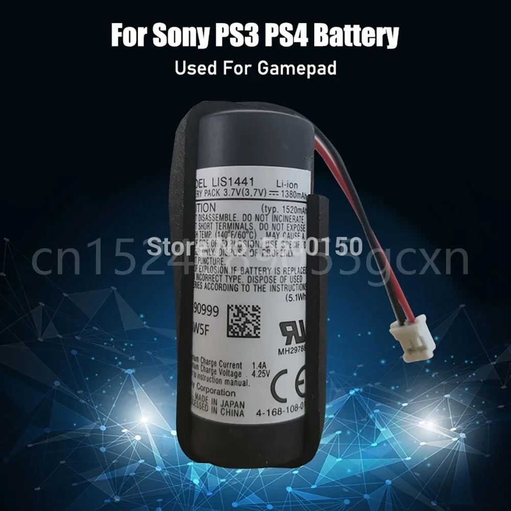LIS1441 3,7 В 1380 мАч литиевые аккумуляторы LIP1450 для Sony PS3 PS4 Play Station Move Контроллер движения для правой руки