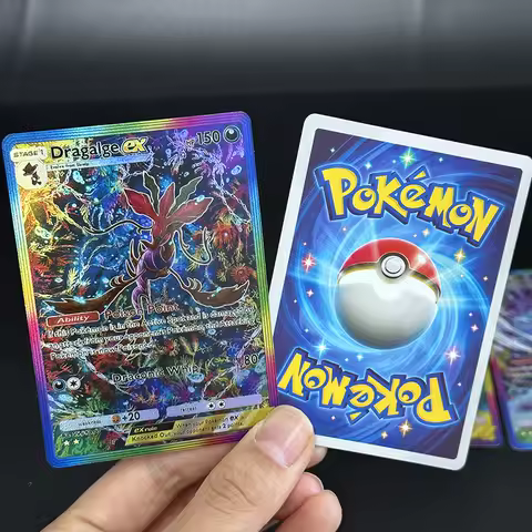 DIY Pokemon TCG Pocket Card Immersive B1 Mega Rising Dragalge Pinsir Greninja Hitmochan RapidashAbsol EX APP Game Card