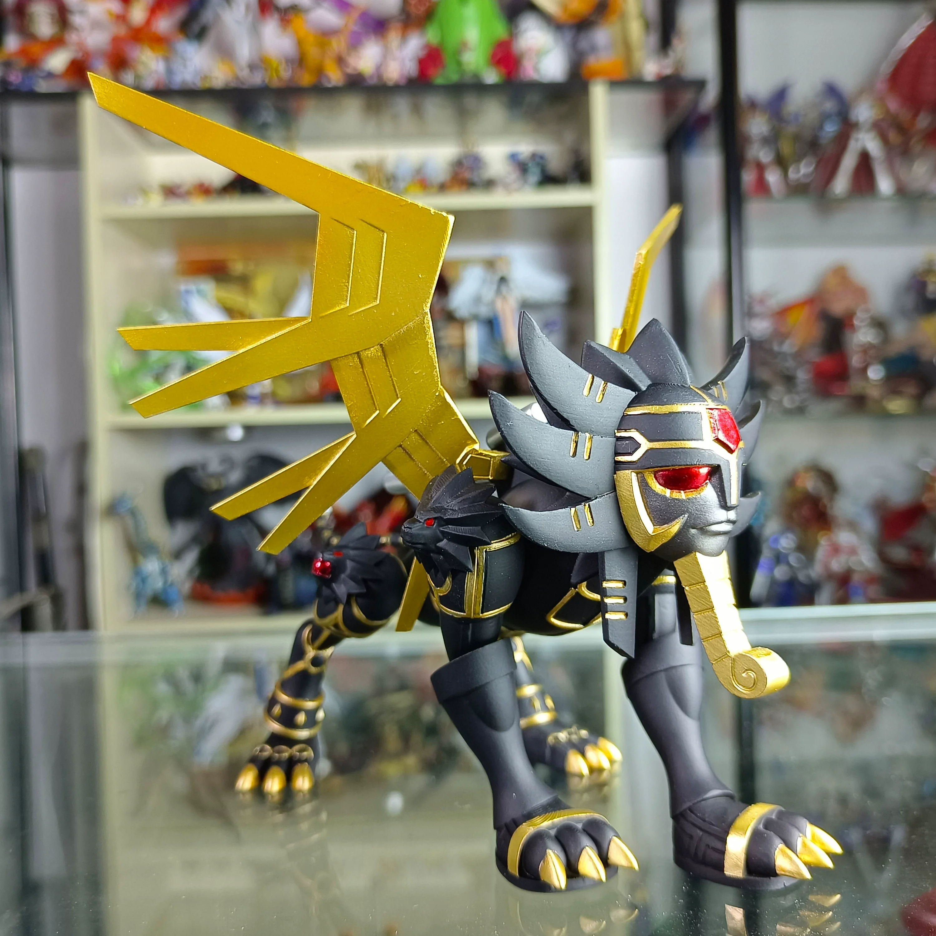 

Модель для кастомизации 15 см: Древний Сфинксмон (Digimon Adventure) — GK-модель для 3D-печати на заказ