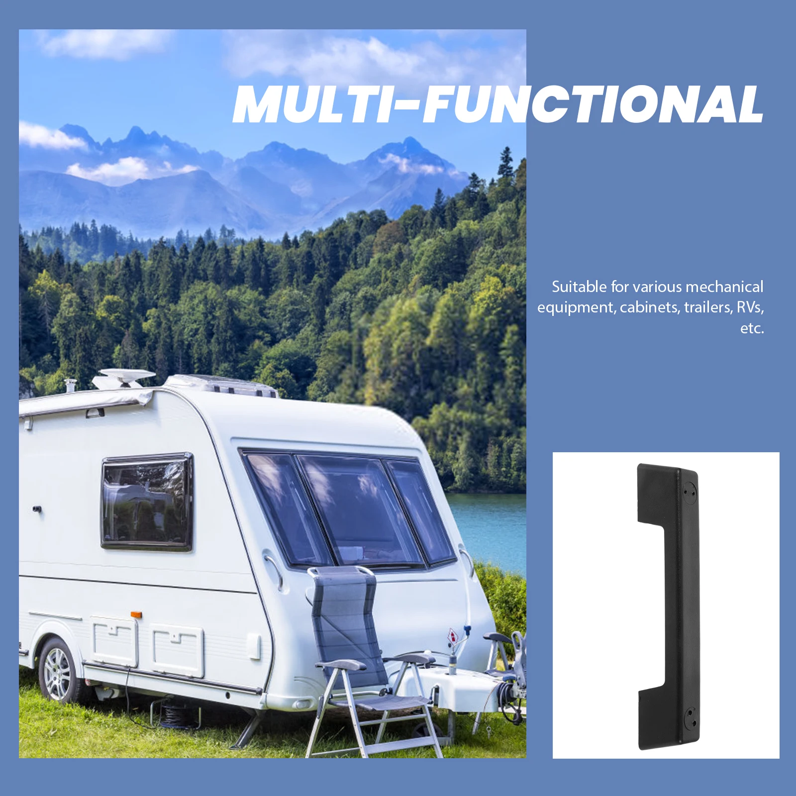 

Abs Plastic Handle For Rv Motor Home Truck Camper Trailer Screen Trailer Accessory Door Durable Easy Install Tool Parts