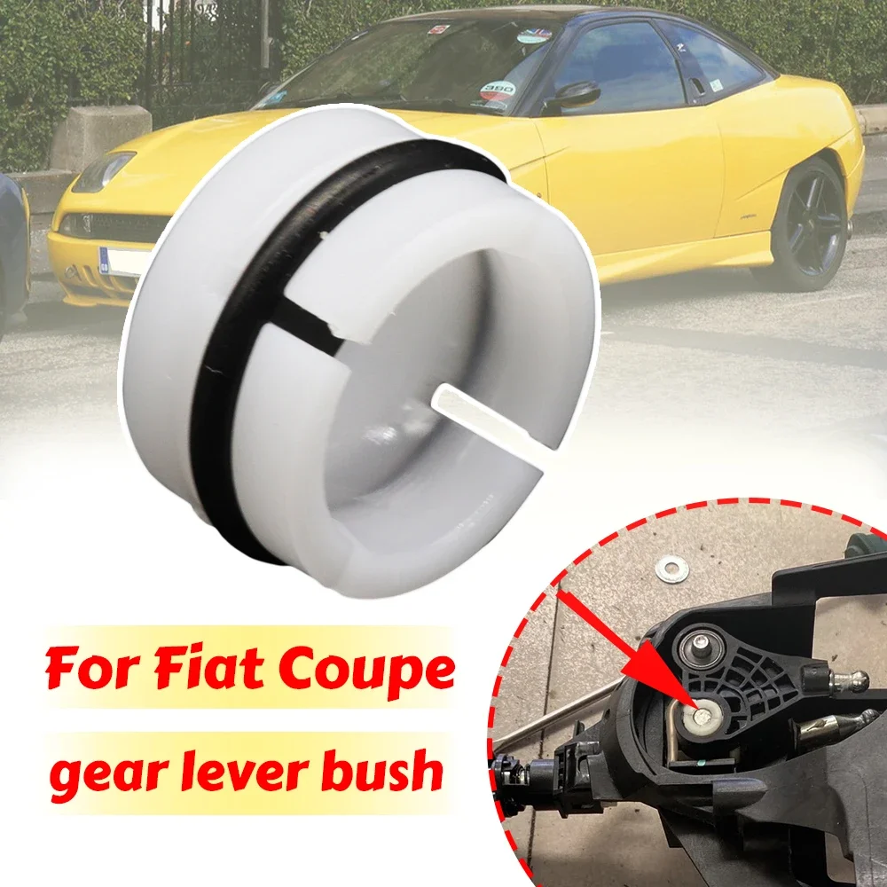 Gear Lever Linkage Bush For Fiat Coupe 1996 1997 1998- 2000 Manual Transmission Selector Repair Pivot Grommet Shifting Issue Fix