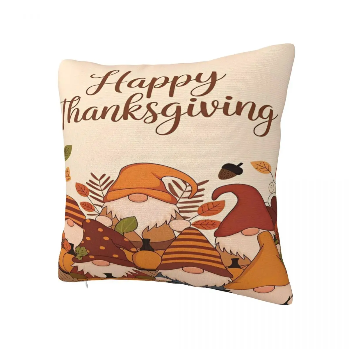غطاء وسادة بتصميم عيد الشكر السعيد غطاء وسادة كيس وسادة موردن لأغطية الوسائد المزخرفة للمكتب والسيارة #2