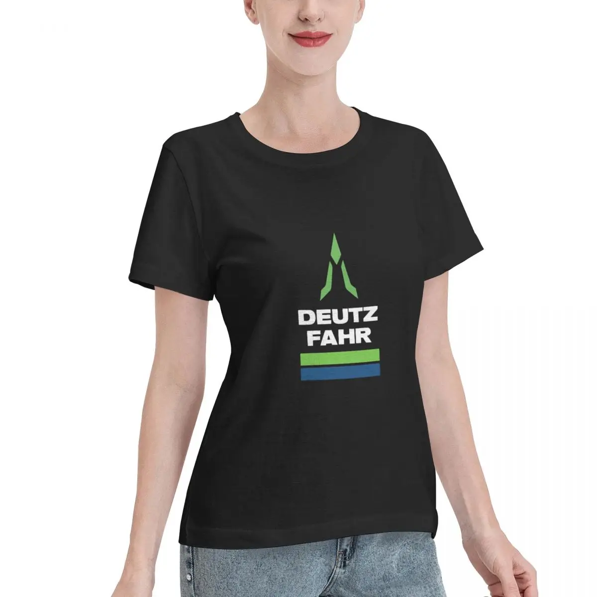 Oversized Option BEST SELLER - Deutz Fahr Logo Women's T-shirt Retro Women Daily Outfit Top