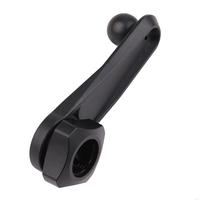 96GE 17mm Ballhead to 17mm Round Dead Phone Holder 360 Degree Rotating Phone Long Arm Mount for Car Cellphone Tablet