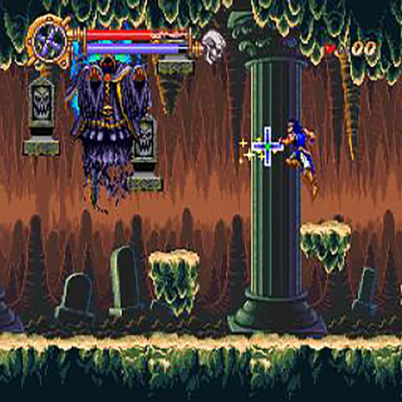 16bit game card：Castlevania: Dracula X ( USA Version!! )