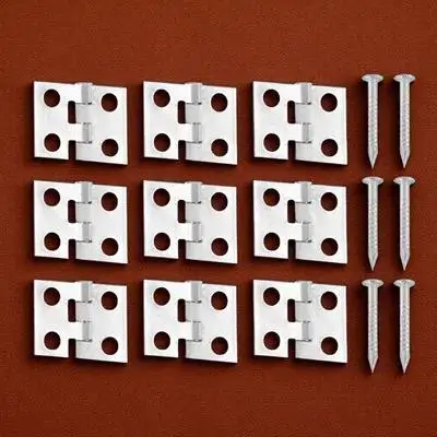 

100pcs Mini Hinges For Wooden Box Durable Copper Material Rustproof Household Cabinet Furniture Accessories Decorative Hinges