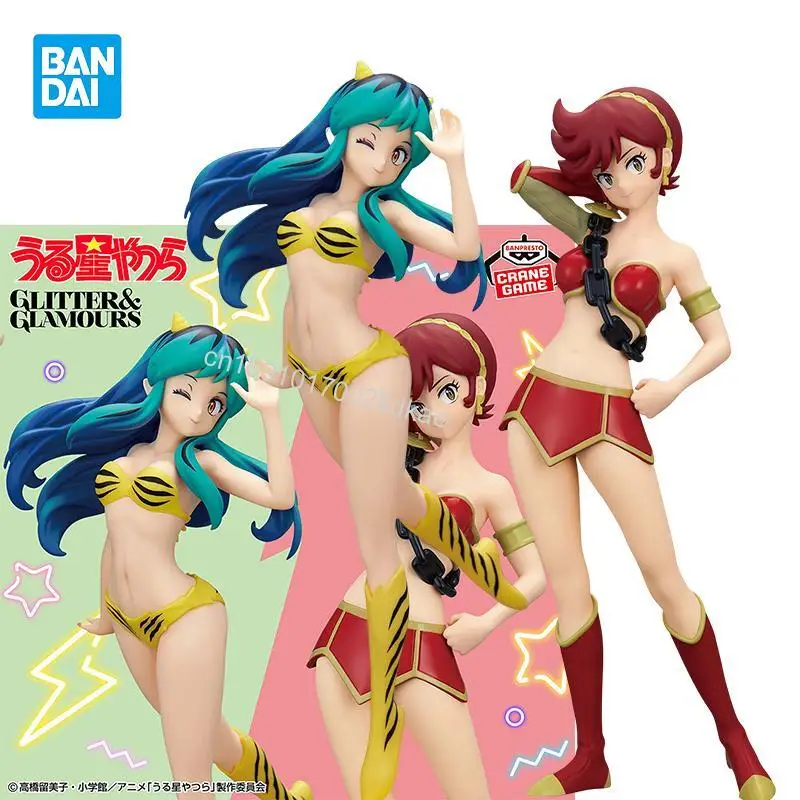 

In Stock Original Bandai Urusei Yatsura GLITTER&GLAMOURS-LUM and Bestie Collection-vol.3 Anime Figure PVC Action Figurine Toys