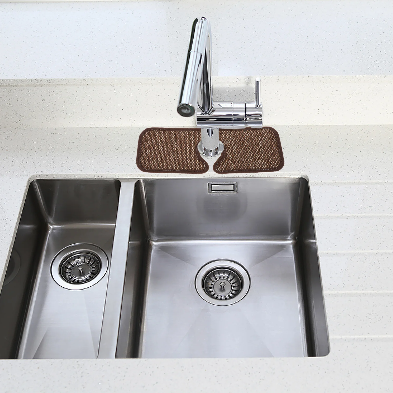 

Faucet for Sink Drip Protector Kitchen Splash Guard Clean Water Catcher Coffee Bathroom Protectors