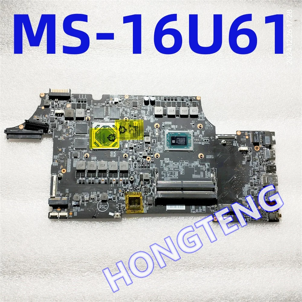 Genuine MS-16U61 FOR MSI ALPHA 15 A3DD  LAPTOP MOTHERBOARD WITH R7-3700U R5-3500U CPU TEST OK