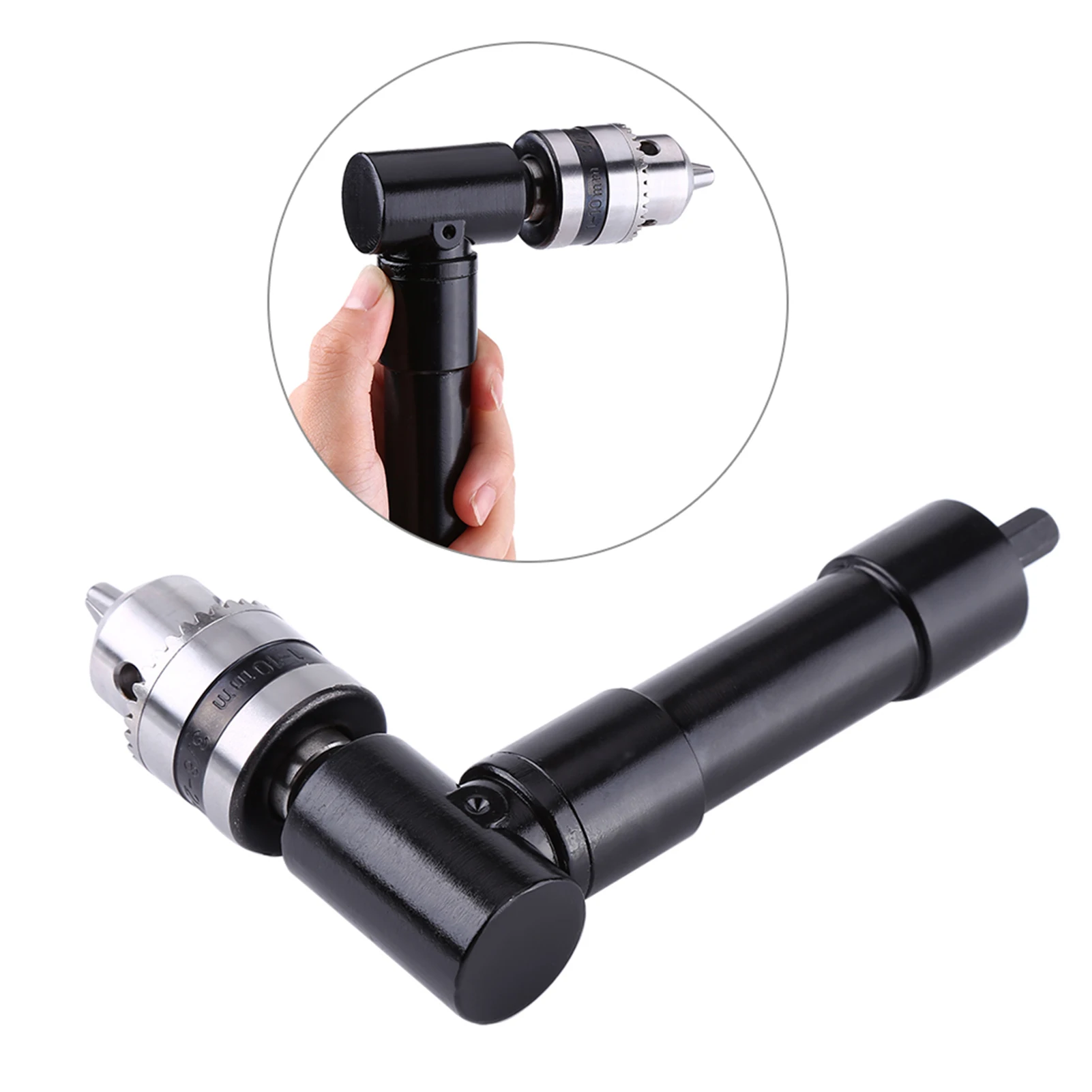 For Right Angle 8mm Hex Shank Drill Adapter 90 Degrees Attachment Extension Drilling Tool Right Angle Drill Attachment