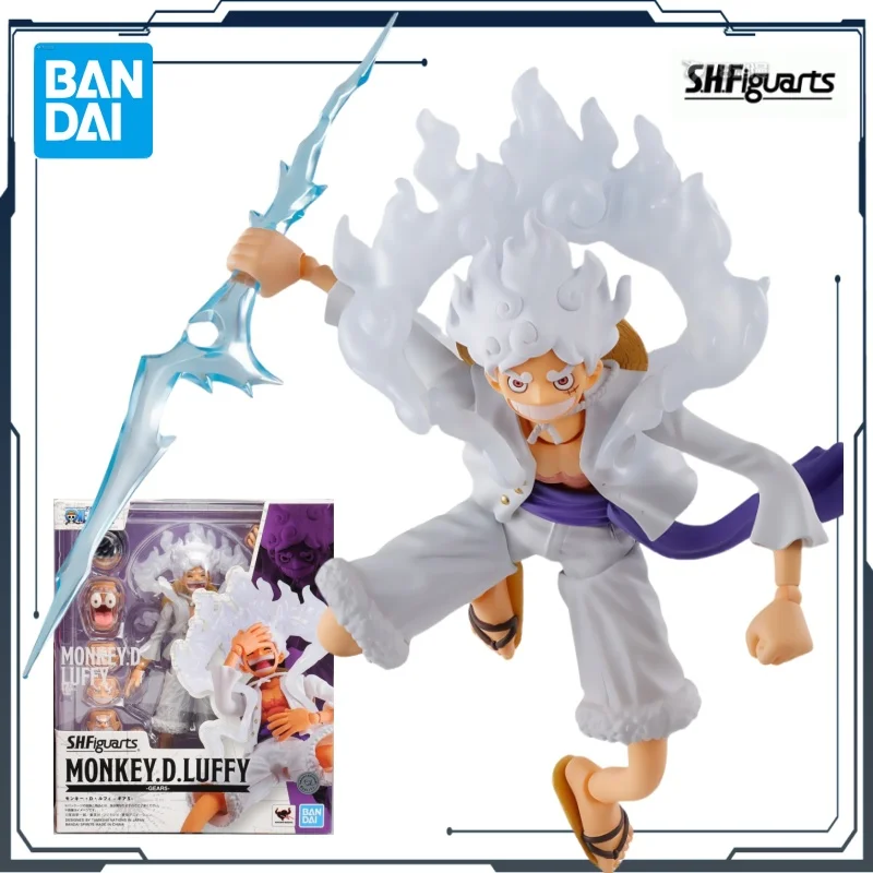 

Bandai SHF One Piece Series Munch D. Luffy - уровень 5- Аниме Фигурная кукла в сборе Модель Коллекция игрушек Модель Ювелирные изделия