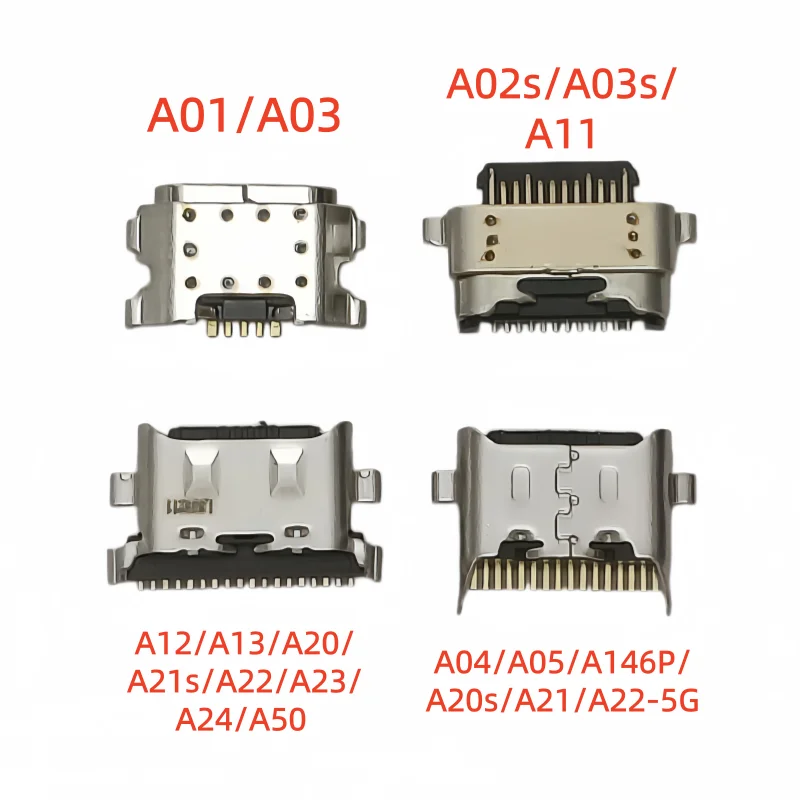 Conector de Carga Tipo-C Micro USB, Puerto de Carga, Jack para A01 A03 core A02s A03s A11 A12 A20 A30 A04 A05 A20s A21 A22