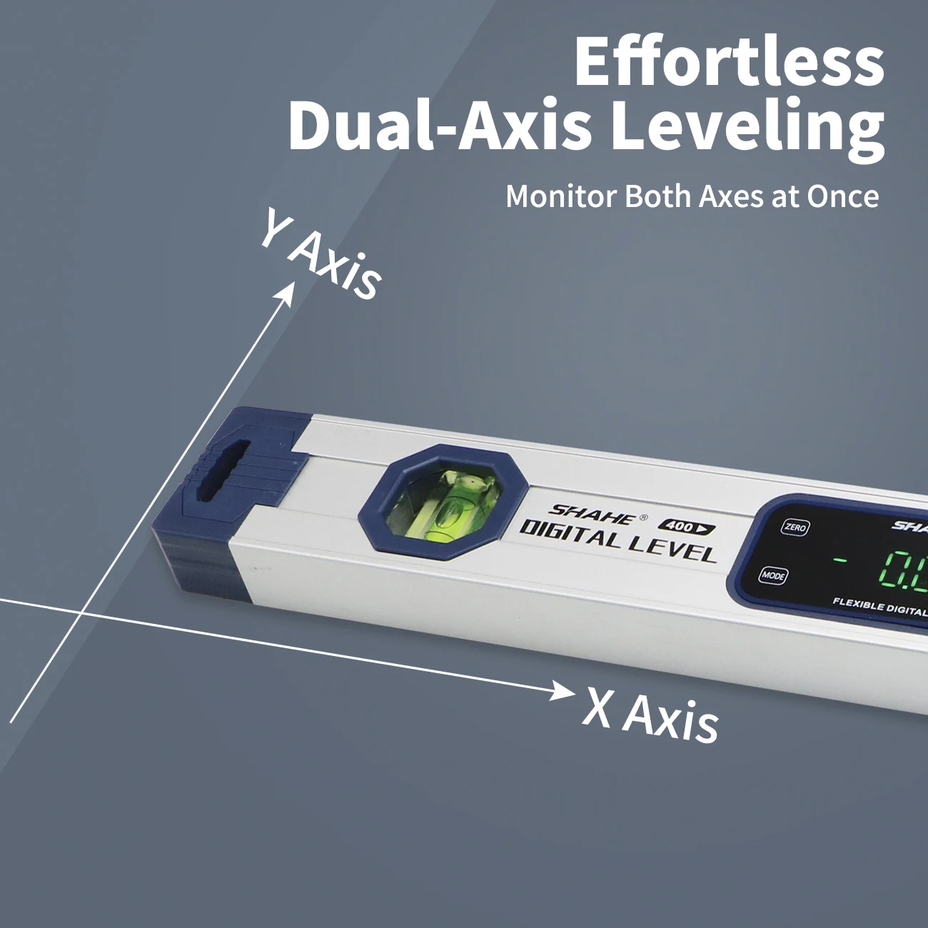 เครื่องวัดมุมแบบฟองอากาศ SHAHE อิเล็กทรอนิกส์, เครื่องวัดมุมแบบฟองอากาศพร้อมฐานแม่เหล็กและไฟส่องสว่าง