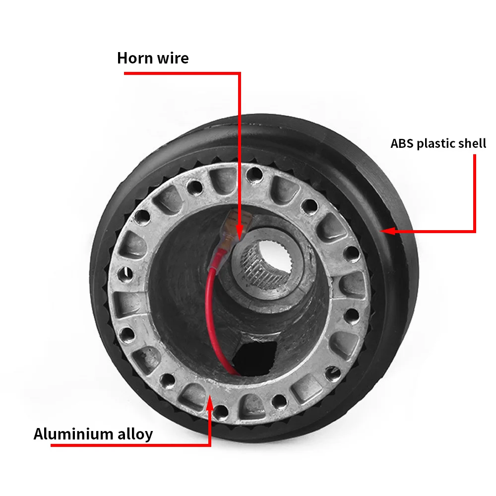 Racing Steering Wheel Boss Kit Hub ADAPTER Fit For DAIHATSU MIRA HUB-D-7 Car Accessories