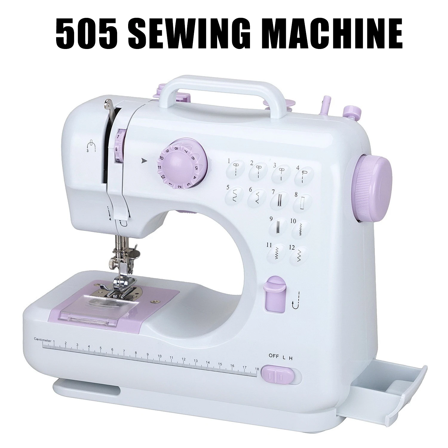 

505 Sewing Machine Home Sewing Machine Mini Portable Lock Edge Lock Button Eye Thick Sewing Machine
