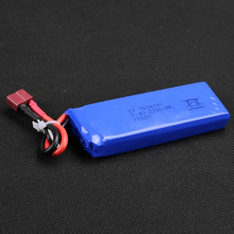 

7.4V 2200mAh Battery for WLtoys 10428 10428-A RC Car Spare Parts accessories Lipo Battery