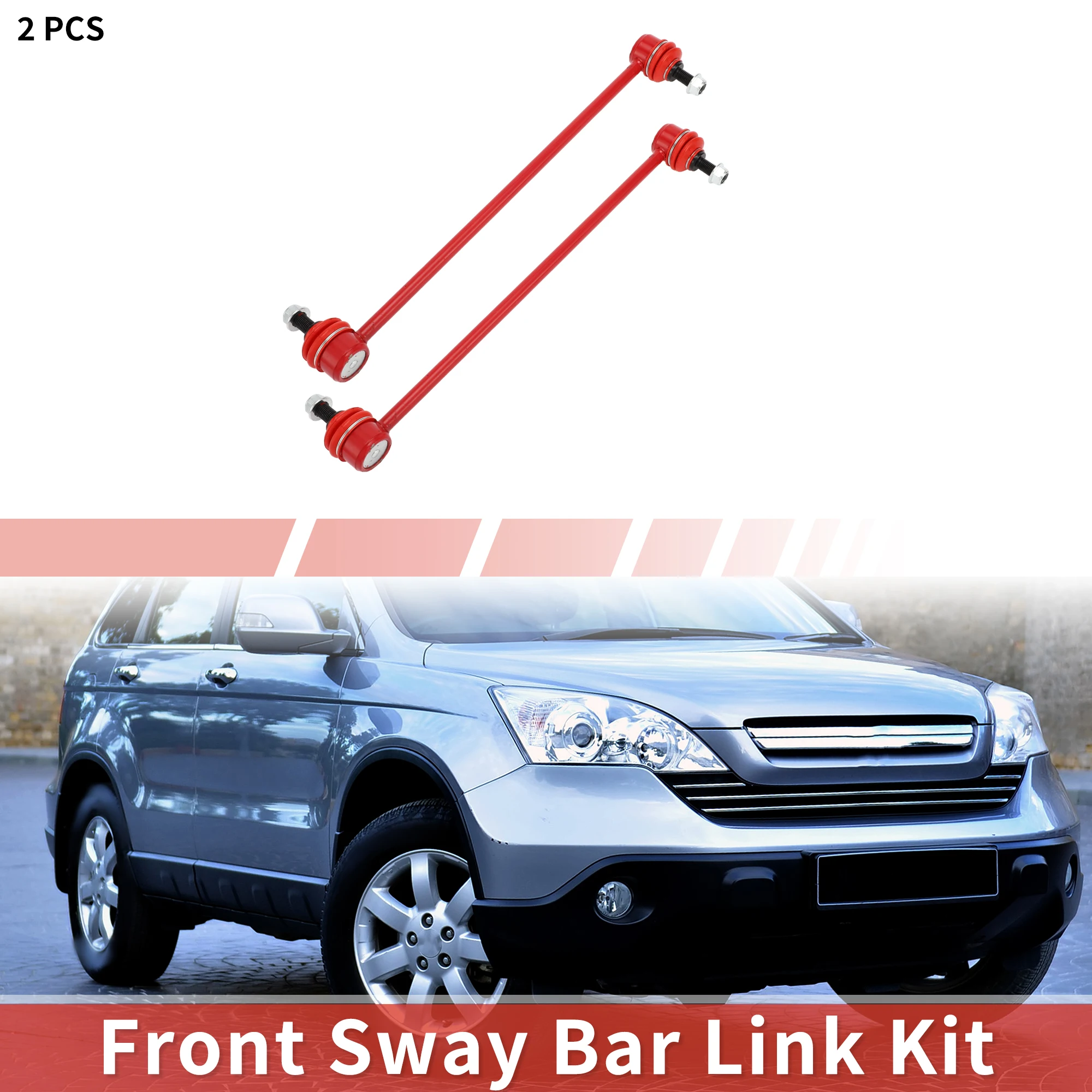 

UXCELL 2 шт. передний стабилизатор поперечной устойчивости, комплект стабилизаторов для Honda Civic 2016-2017