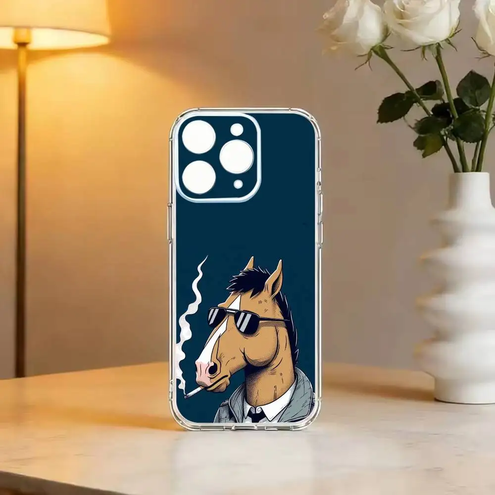Self-Loathing  B-BoJacks Horsemans  Phone Case Transparent Soft Case For iPhone 14 16 15 17 13 12 11 Pro Max Plus view 3
