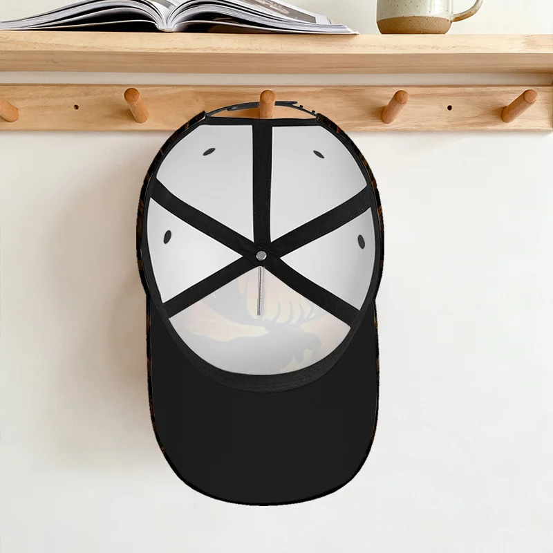1pc of Wildlife Silhouette Printed Classic Baseball Cap Traditional Duckbill Hat Great for Everyday Use Adjustable Style