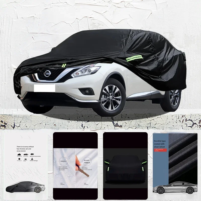 

For Nissan Murano Anti-UV Sun Shade Rain Snow Resistant Dustproof Black cover Car umbrella Full Car Cover Outdoor Protection