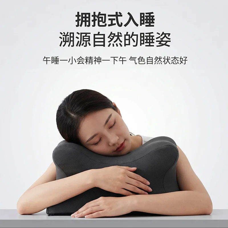 Portable Tabletop Nap Pillow for Office Workers Primary Secondary Students Cozy Desk Rest Pillow for Daily Noon Sleeping