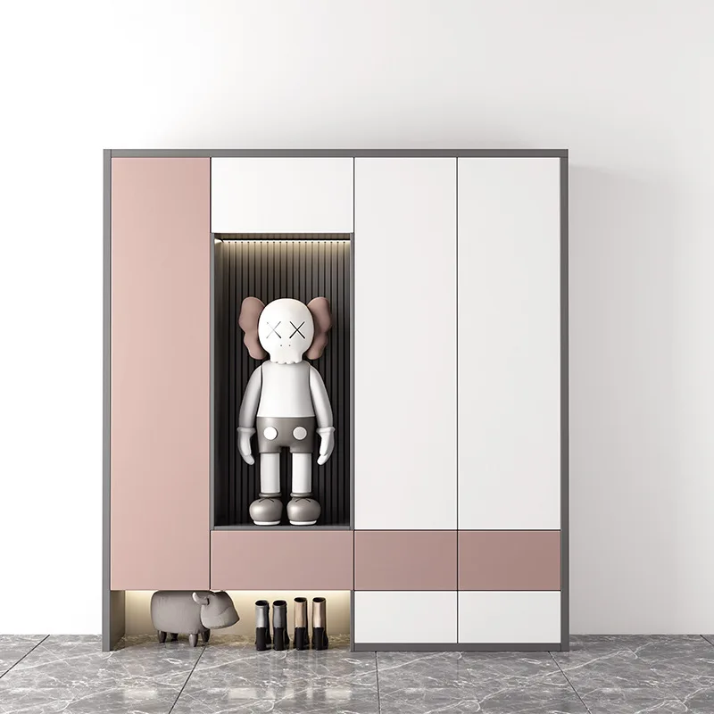 

All aluminum, home, bedroom, whole, wardrobe, simple, assembly, home