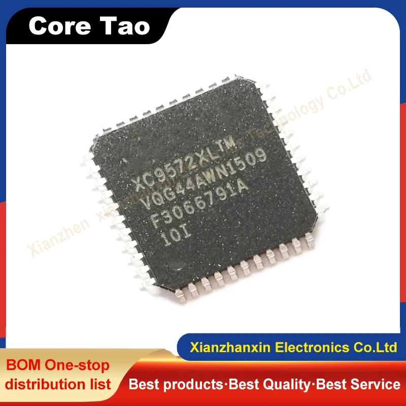 1pcs/lot XC9572XL-10VQG44 XC9572XL-VQG44 XC9572XL TQFP-44 New original programmable logic