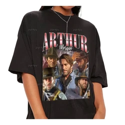 Arthur Morgan Red Dead Unisex Redemption 2 Shirt Rdr2 Video Gamer Gifts Gaming Cowboy T-Shirt