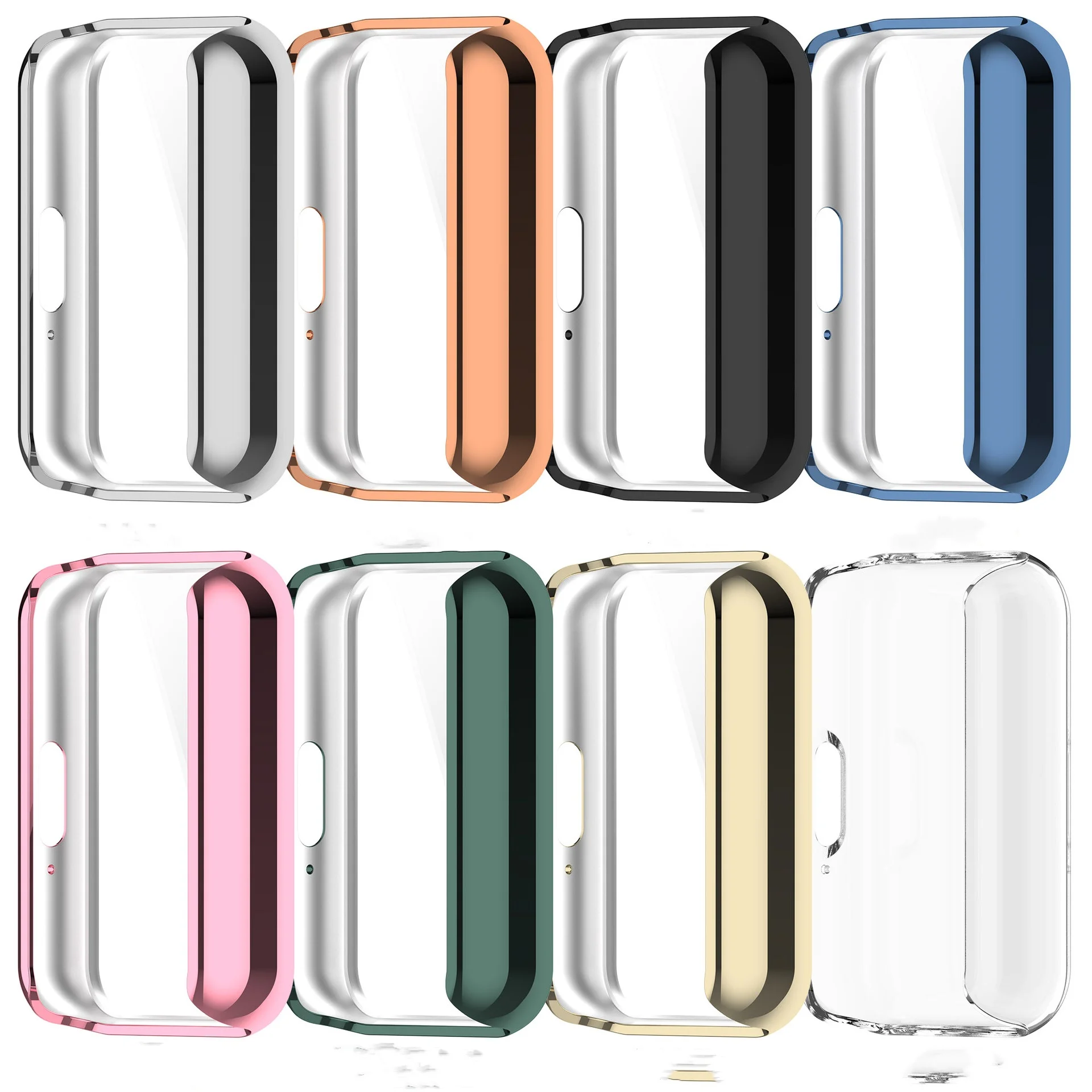 360 Protezione per schermo intero Shell Cover per Galaxy Fit 3 SM-R390 Custodia protettiva Accessori di ricambio Accessori per custodie per telaio