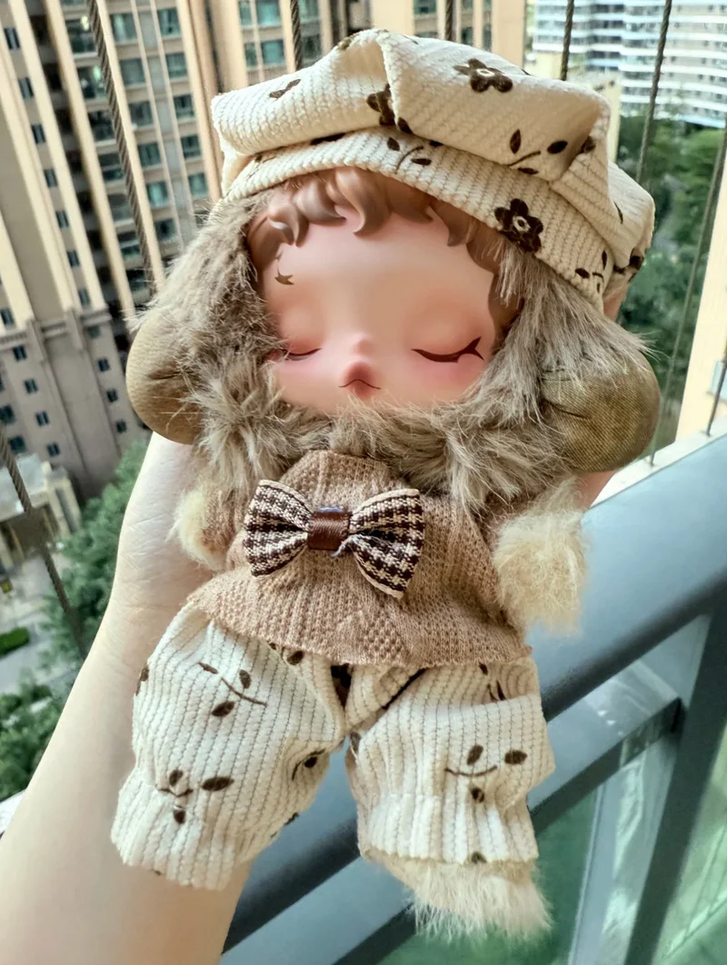 جديد Sp ملابس الطفل ضوء النسيج حديقة الشتاء حركة دمية الفينيل الملابس Mumu Zhaohui علامة استبدال لطيف ورائع