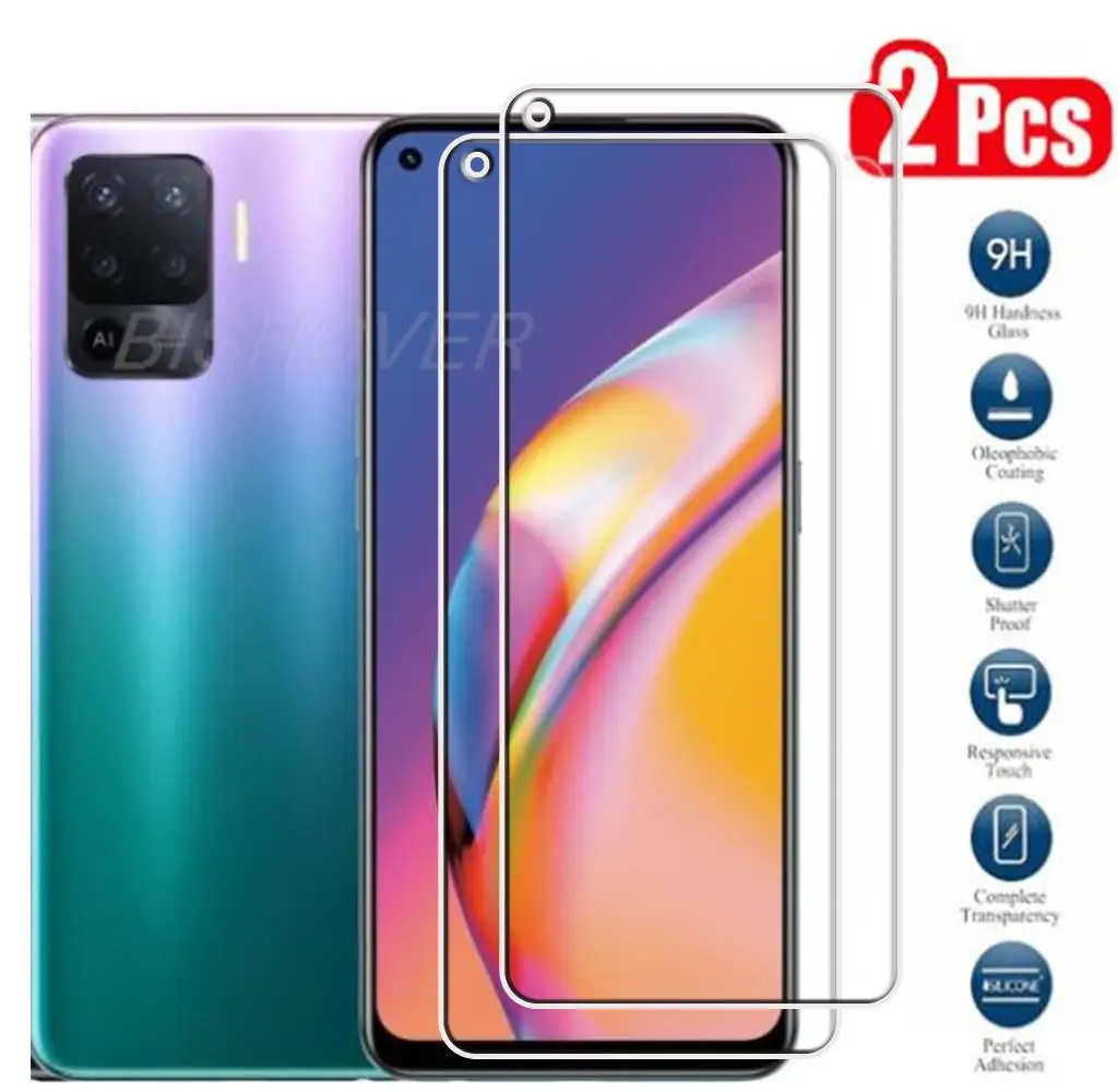 Tempered Glass For OPPO Reno5 A 5G F Z K Lite Protective Film Screen Protector On Reno5Z Reno5A Reno5Lite Reno5A Phone Glass