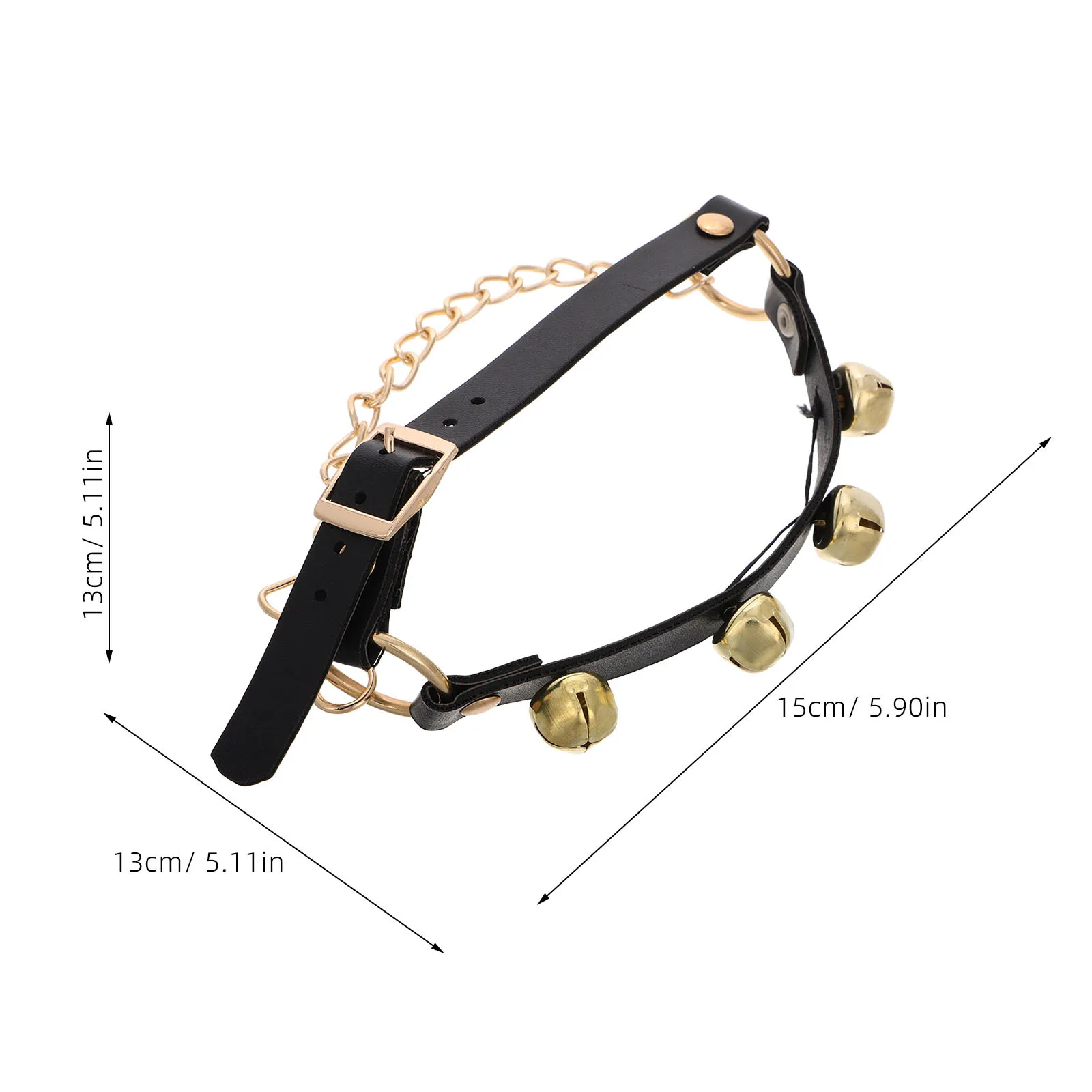 2 قطعة حذاء مزخرف ملحقات حفلات احتفالية فريدة من نوعها لتجمعات أعياد الميلاد وأجراس جلجل جرس أحذية #6