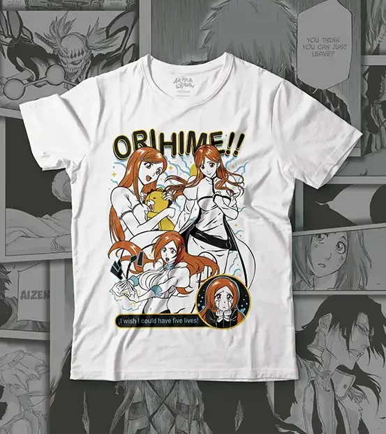 POLO ANIME BLEACH – ORIHIME cotton shirt