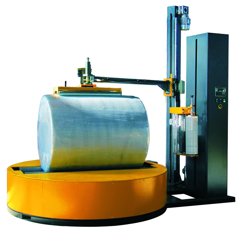 Roll Paper Packing  Machine Automatic Big Roll Reel Wrapping Machine Single Toilet Roll Wrapping Machine