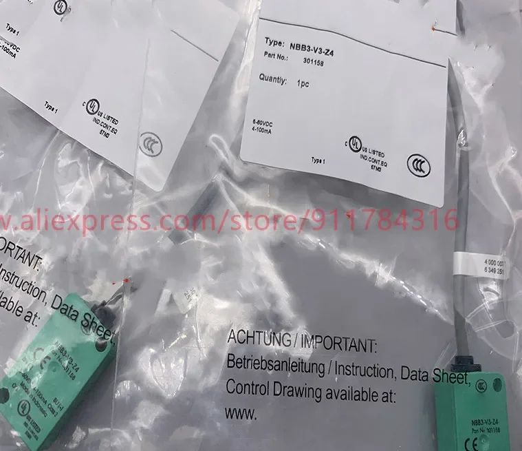 

2 шт. новый высококачественный маленький квадратный бесконтактный переключатель NBB3NBB3-V3-Z4 NBB3-V3-Z4-V5