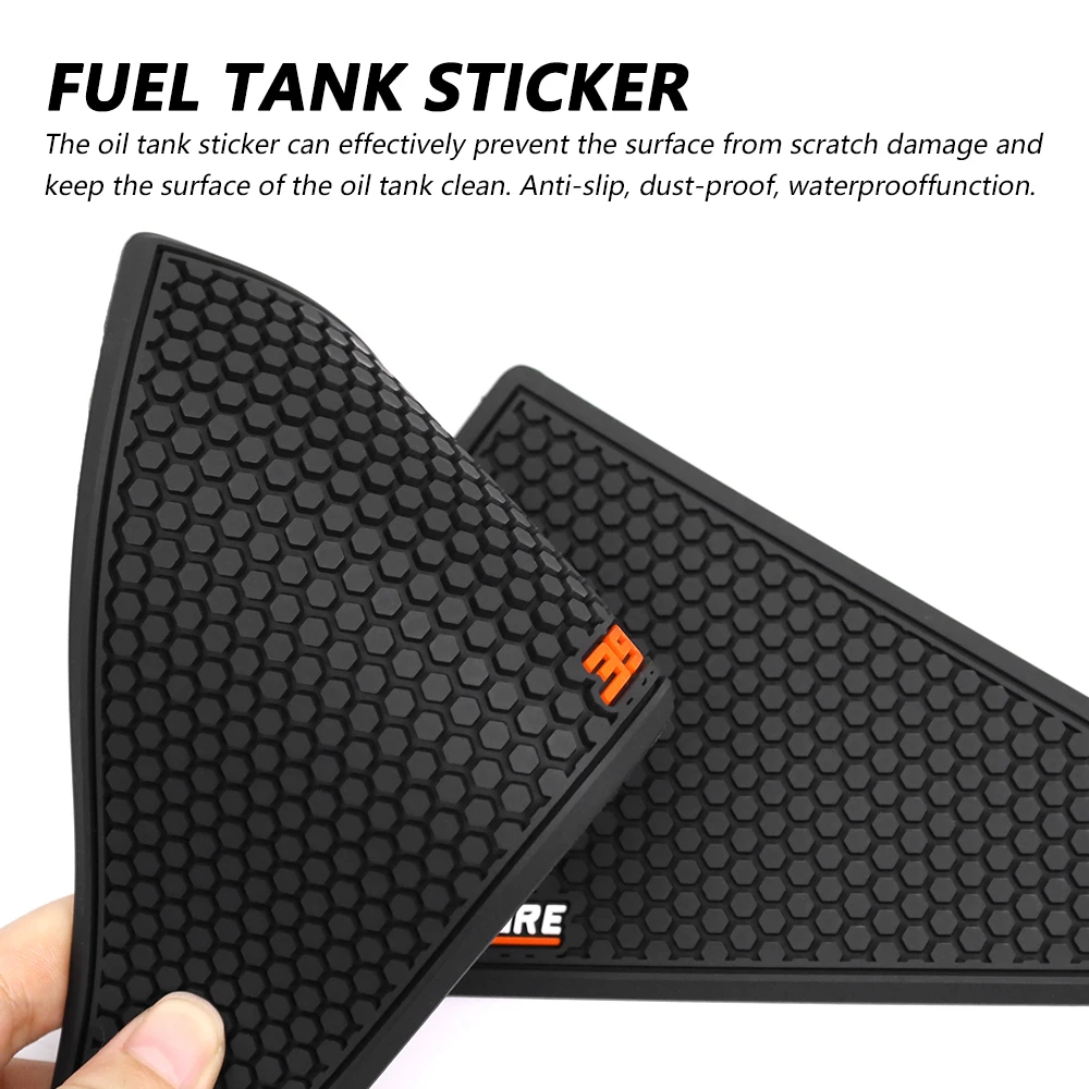 Motorcycle Anti slip sticker Tank Traction Pad Side Knee Grip Protector For 390 ADVENTURE R X 2025 390 ADV X 2026 2025 390ADV R view 5